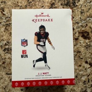 JJ Watt Houston Texans Hallmark Keepsake Ornament